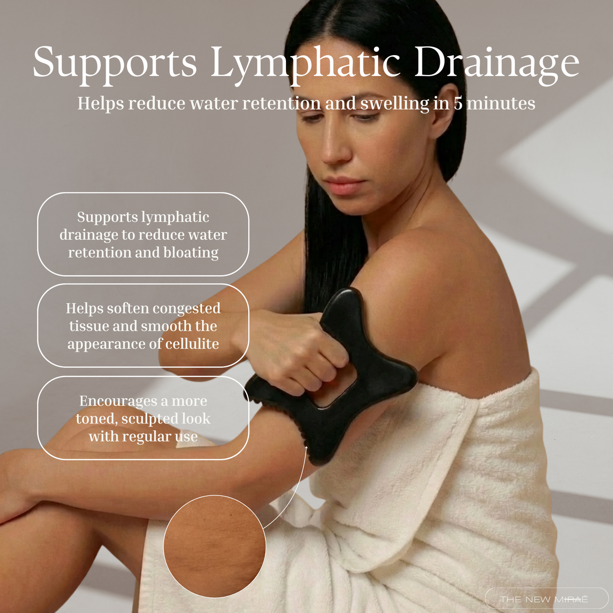 THE MIRAĒ™ ULTIMATE BODY GUA SHA - Feel 30 to 40% lighter in 5 minutes